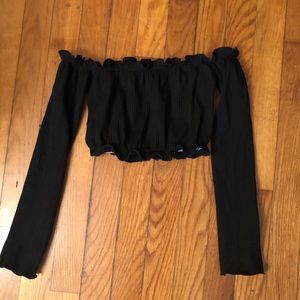 lettuce trim crop top